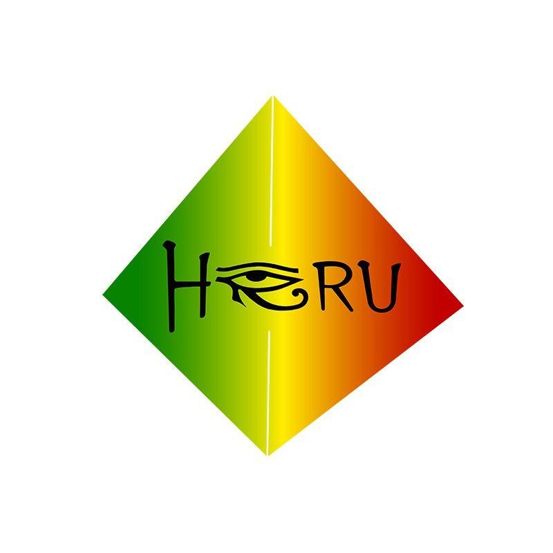 White Pyramid Logo - Heru Logo shirt white pyramid base final