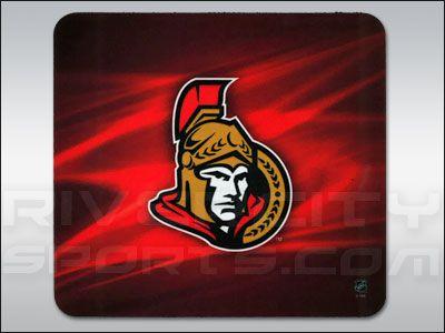 Senators Logo - OTTAWA SENATORS LOGO MOUSE PAD Found In NHL > Souvenirs > Home Offic
