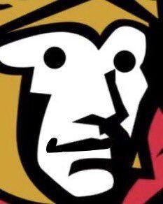 Ottawa Senators Logo - The Ottawa Senators logo without eyebrows : hockey
