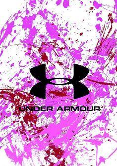 pink under armour logo
