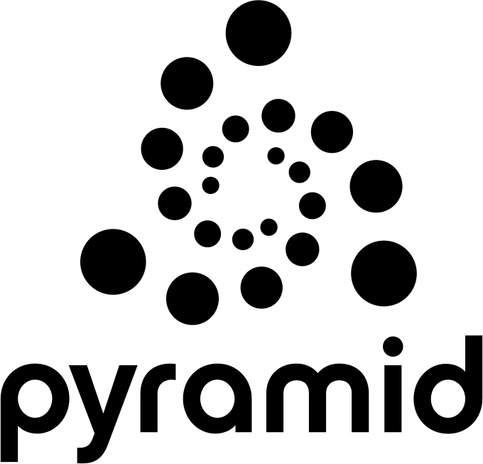 White Pyramid Logo - Artwork