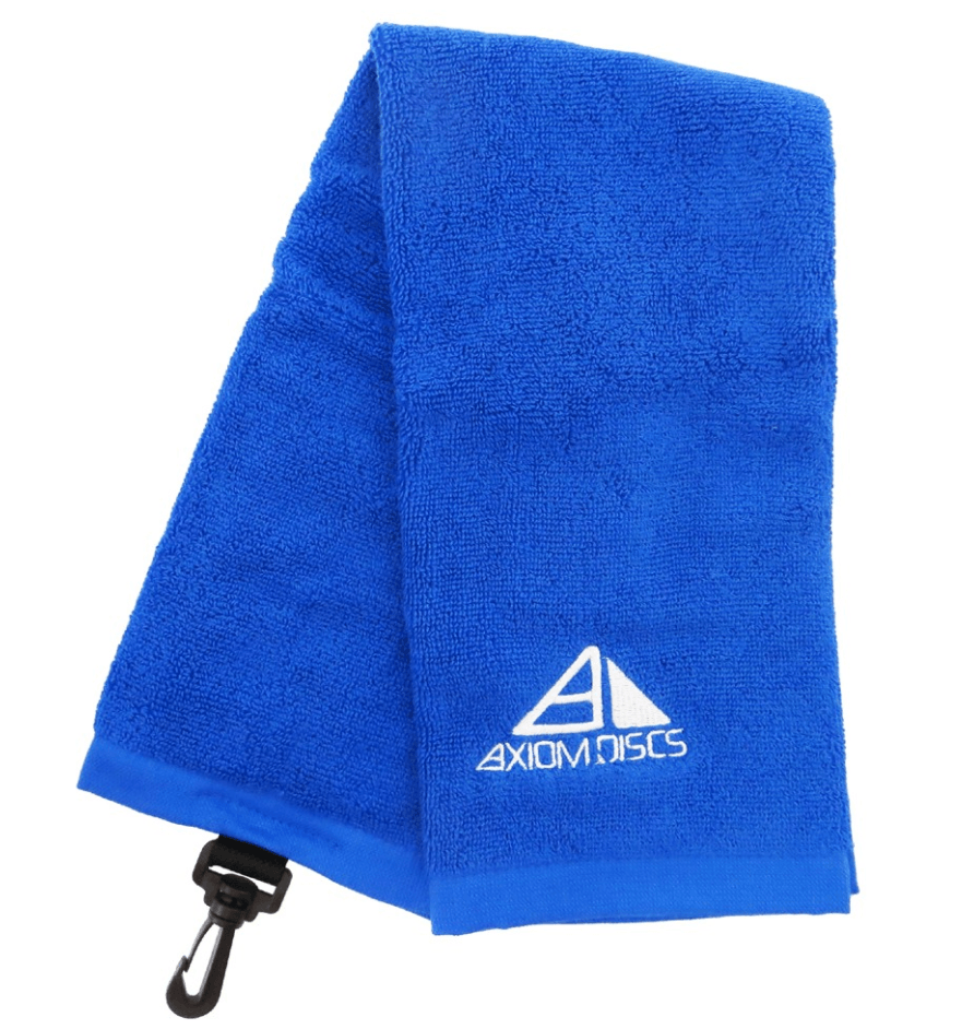 White Pyramid Logo - Blue Axiom Towel w/ white Pyramid Logo – Daddy Disc Golf