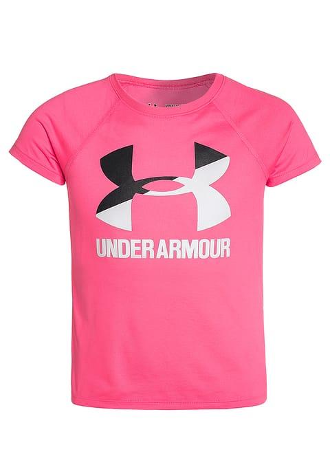 Neon Under Armour Cool Logo - Popular Under Armour Kids Sports Clothing Big Logo Pink