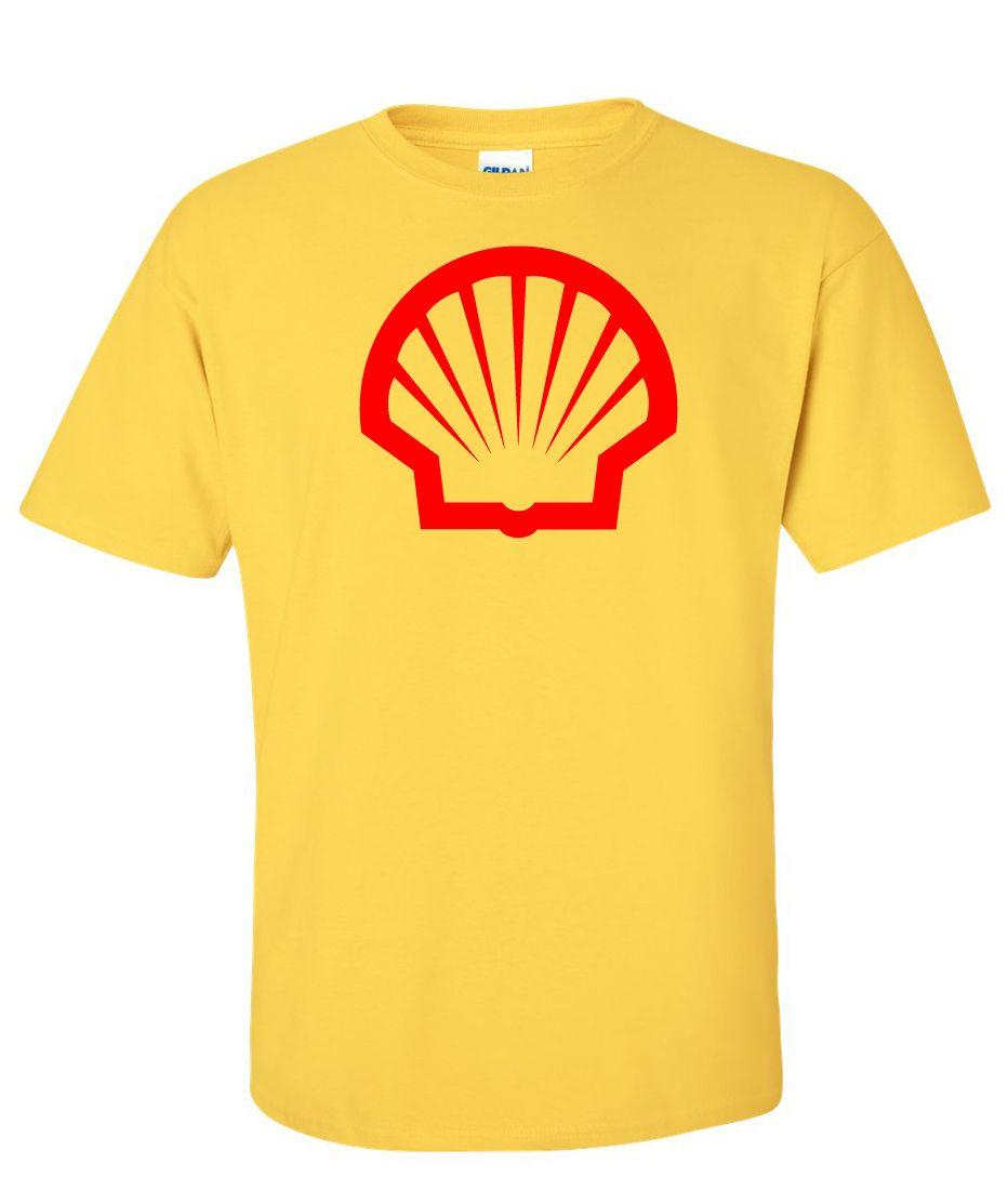 Shell Oil Logo - Shell Oil Logo Graphic T Shirt - Supergraphictees