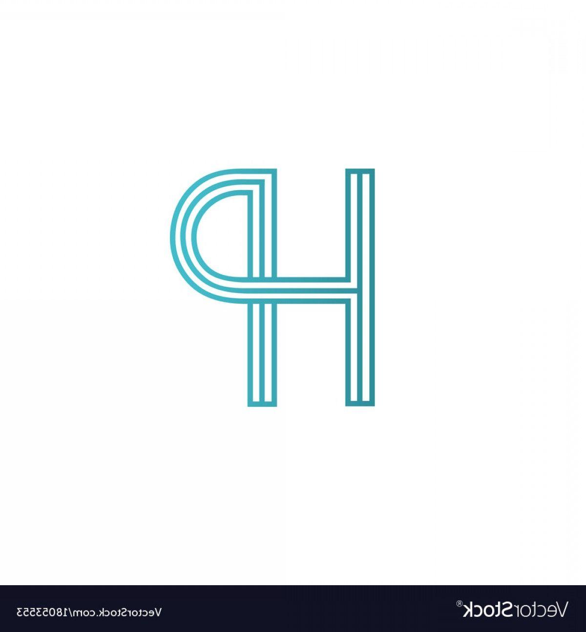Vector HP Logo - Letter H P Logo Icon Design Template Elements Vector