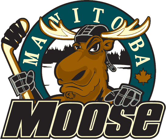 Moose Sports Logo - Manitoba Moose Primary Logo - American Hockey League (AHL) - Chris ...