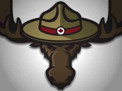 Moose Sports Logo - Mountie Moose. Mascot Branding And Logos. Moose, Logos, Sports logo