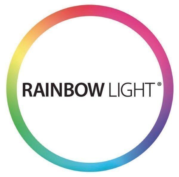 Rainbow Oval Logo - Rainbow Light Nutritional System Logo
