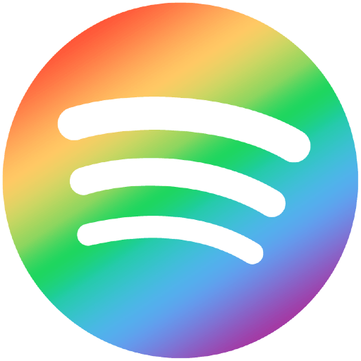 Rainbow Oval Logo - Famous Rainbow Brand Logos Celebrating Marriage Equality -DesignBump