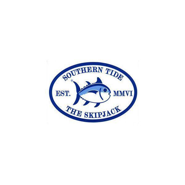 Southern Tide Logo - Southern Tide Skip Jack Sticker ❤ liked on Polyvore featuring logo