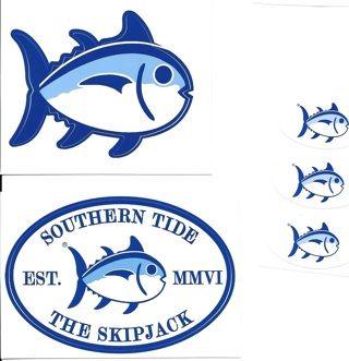 Southern Tide Logo - Free: 5 Southern Tide Fish Stickers - Stickers - Listia.com Auctions ...