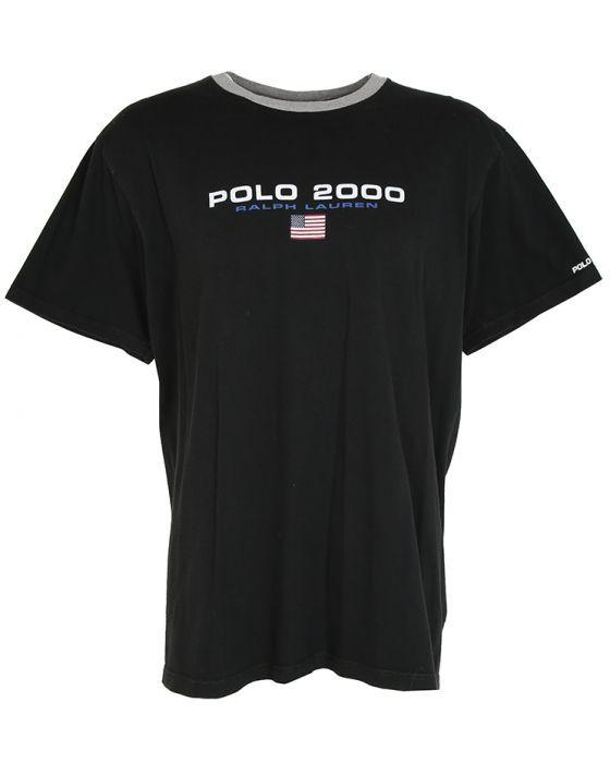 Black Polo Logo - Black Ralph Lauren Polo Logo T Shirt Black £28. Rokit Vintage