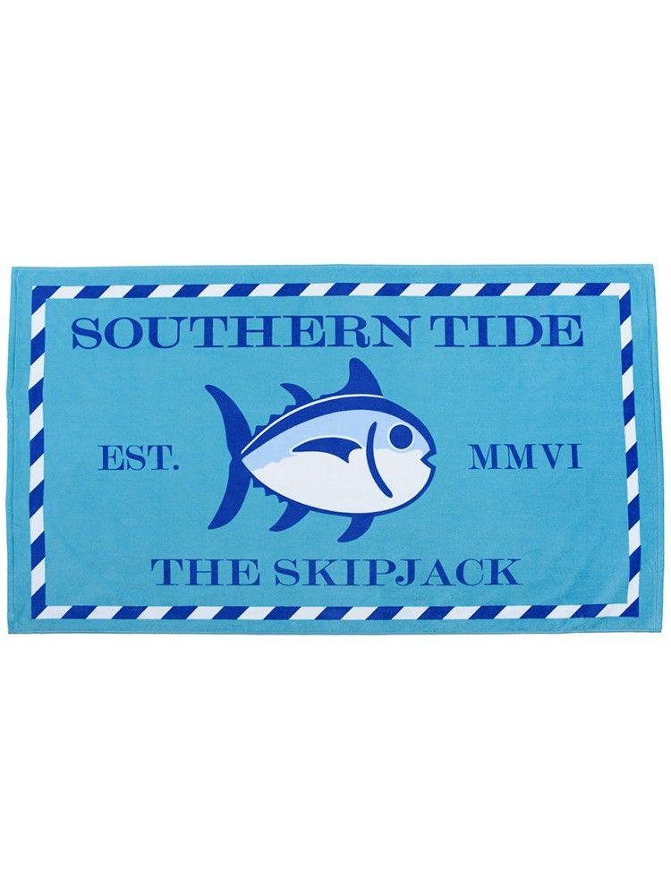 Southern Tide Logo - Southern Tide Beach Towel Style 2600