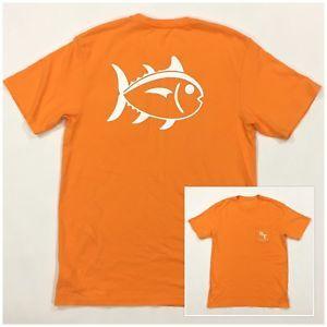 Southern Tide Logo - New Men's Southern Tide Skipjack Logo Pocket T-Shirt Tee Shirt ...