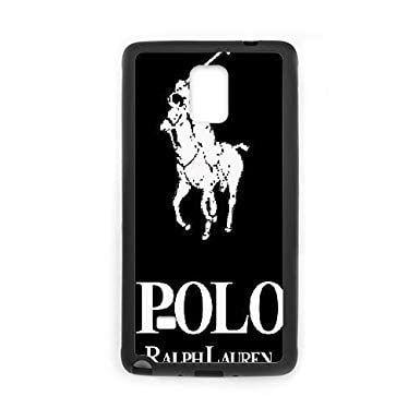Black Polo Logo - Samsung Galaxy Note 4 Case [Black] Polo logo Theme Samsung Galaxy
