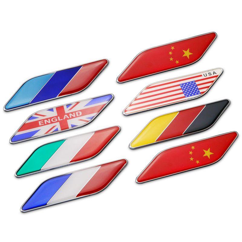 Rhombus Car Logo - Detail Feedback Questions about National Flag England Germany Italy ...