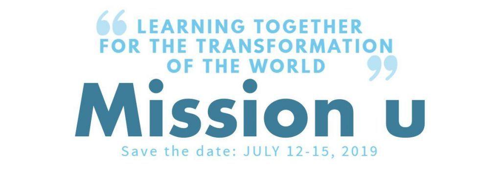 Mission U Logo - Mission u 2019 – United Methodist Women – Pacific Northwest