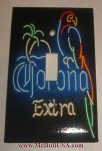 Wall Cover Logo - Corona Extra Beer neon Logo Light Switch Outlet Wall Cover Plate