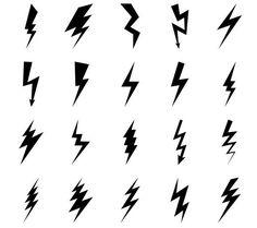 Lightning Bolt Inside Diamond Logo - Best Lightning Bolt Flame Tattoo Design image. Flame tattoos