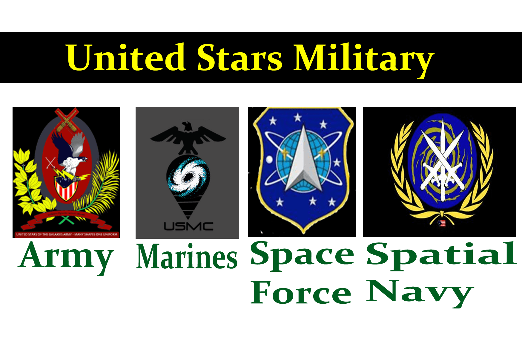 United Stars Logo - United Stars Military