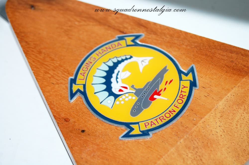 VP-40 Logo - VP-40 Fighting Marlins P5m Model - Squadron Nostalgia LLC