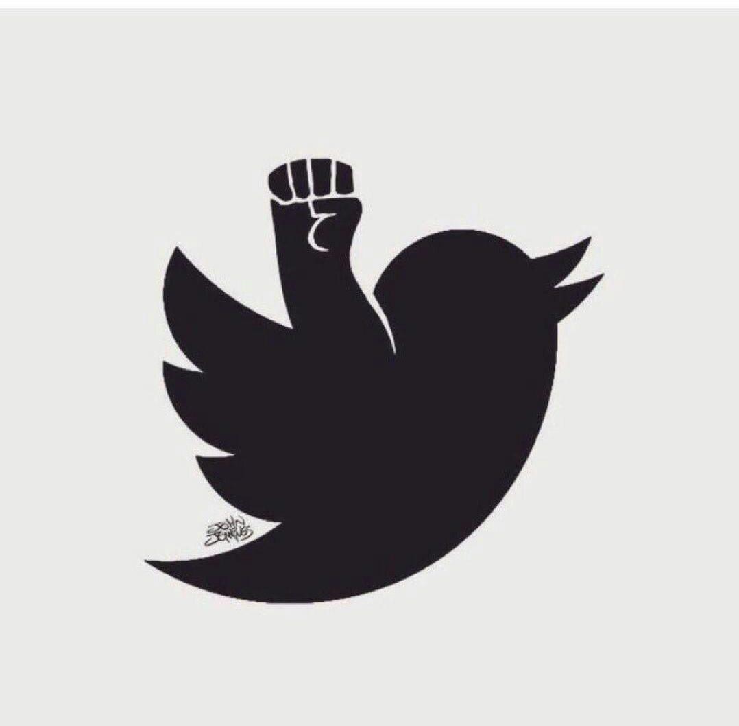 Funny Twitter Logo - funny shit: Black twitter logo is here.. Lit AF