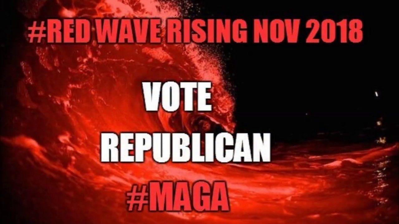 Red Wave Republican 2018 Logo - The RED wave