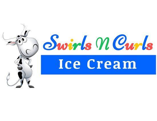 Swirl N Logo - Hard Scoop Ice Cream - Picture of Swirls N Curls Ice Cream ...