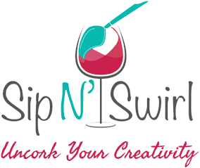 Swirl N Logo - Sip N' Swirl