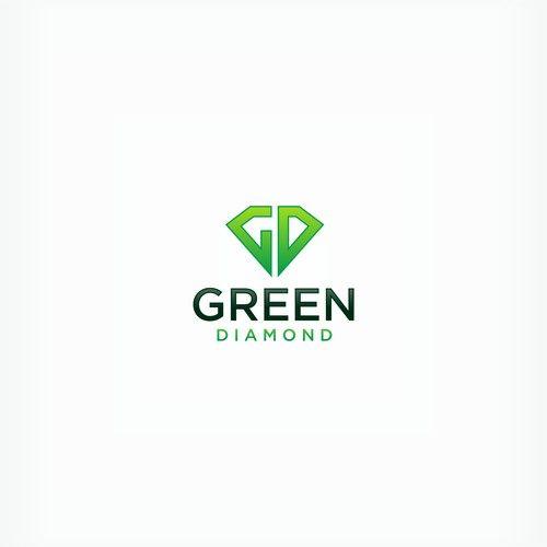 Green Diamond Logo - Logo and Branding for a NEW Residential Compound in KSA. Logo