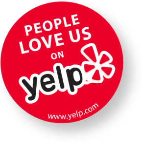 Find Us On Yelp Logo - YELP LOGO STICKER DECAL VINYL BUSINESS SIGN PEOPLE LOVE US ON YELP