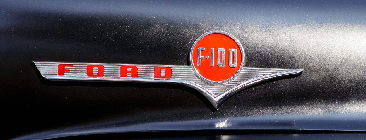 Ford F 100 Logo - ford f-100 oldtimer car logo - Go Auto Outlet