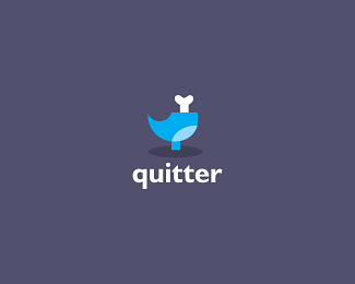Funny Twitter Logo - 30 Awesome Twitter Inspired Logo Designs | PSDFan