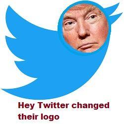 Funny Twitter Logo - English Global Group - EGG - Funny pictures of Donald Trump and his ...