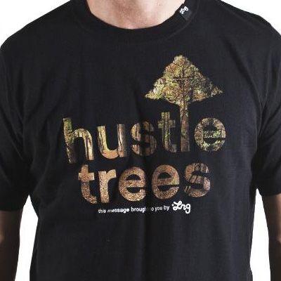 LRG Hustle Trees Logo - LRG - LRG T-Shirt HUSTLE TREES black/forest Layup Online Shop - T ...
