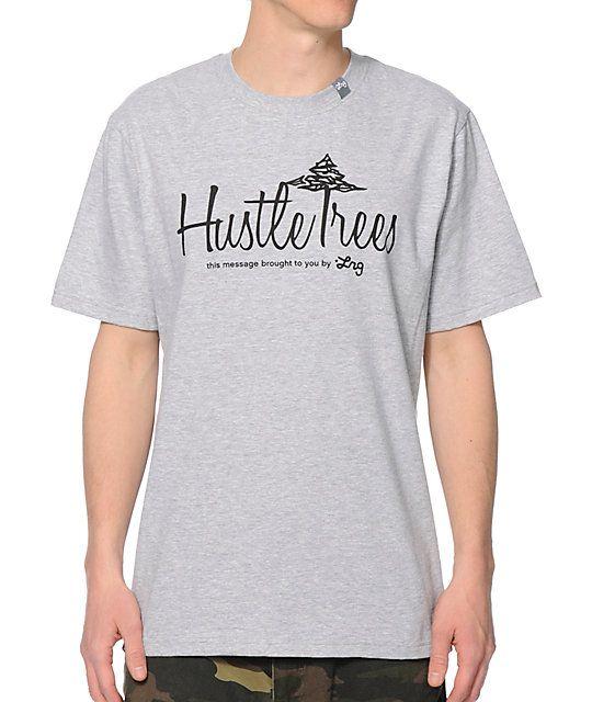 LRG Hustle Trees Logo - LRG CC Hustle Trees T Shirt