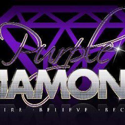 Purple Diamonds Logo - purple diamond