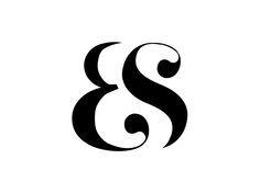 ES Logo - Best MS image. Monogram logo, Lettering design, Logo ideas