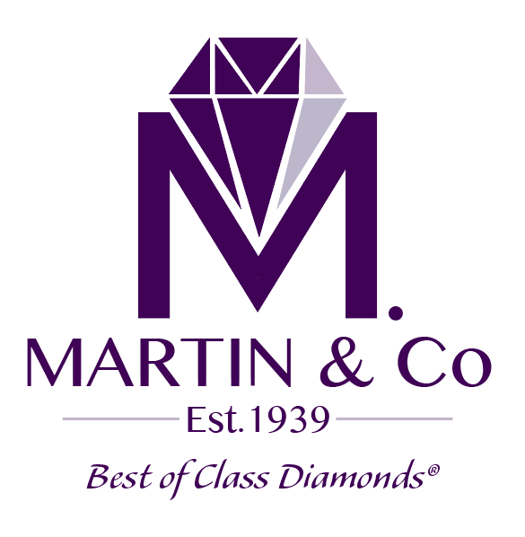 Purple Diamonds Logo - M. Martin & Co. - Chicago Jeweler Since 1939 - Best in Class Diamonds®
