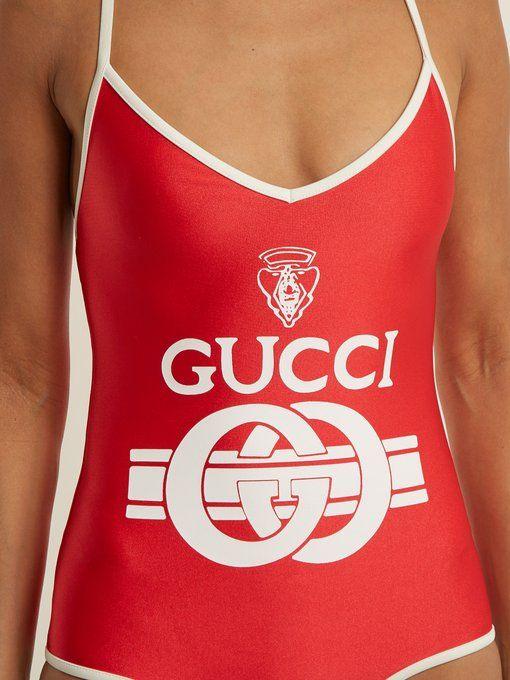 Red Gucci Logo - Logo Print Body. Gucci. MATCHESFASHION.COM US