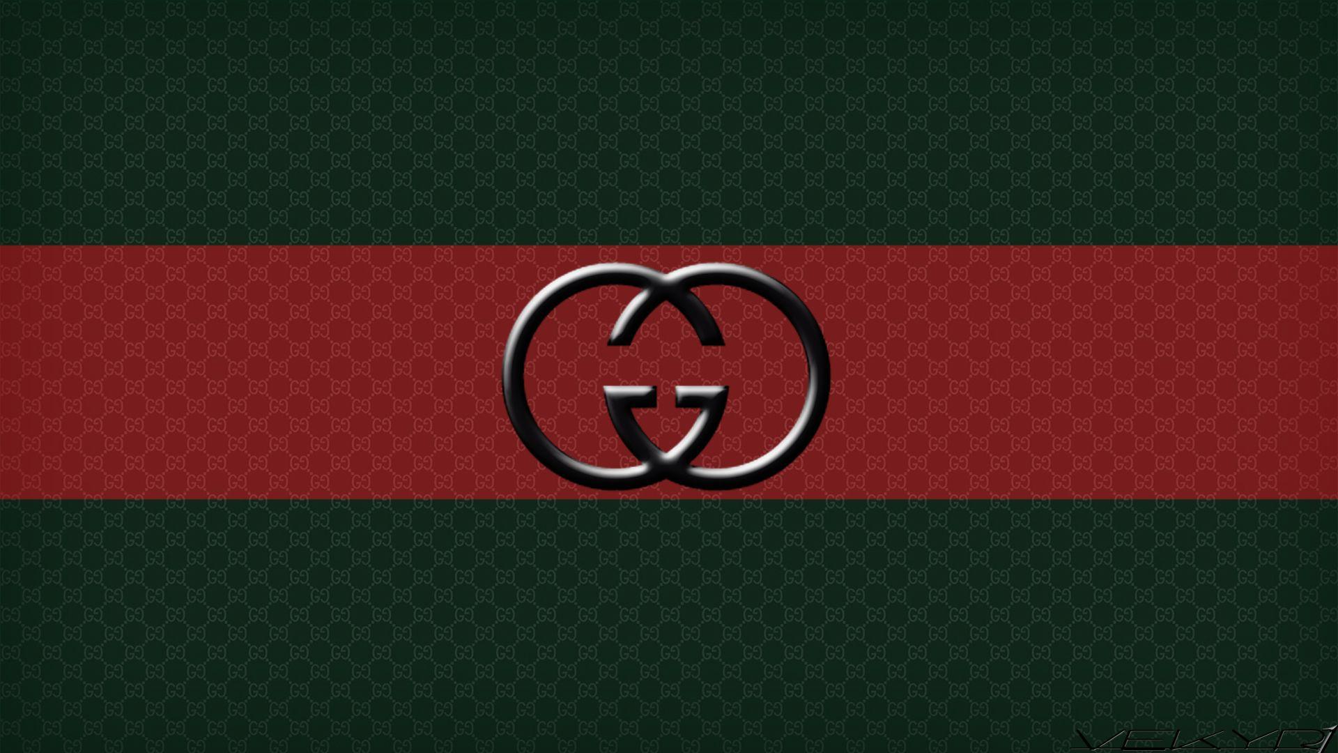 Red Gucci Logo - Trisha Lane