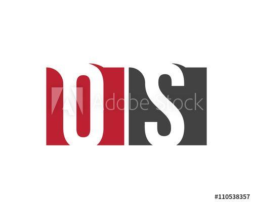 I Red Square Logo - OS red square letter logo for system, store, service, solution ...