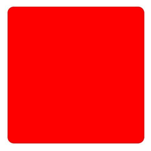 I Red Square Logo - Assorted Color Kolorcoat™ Square Foam Coaster (4 Pack)