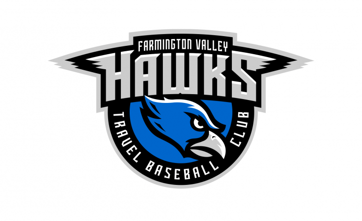 Hawks Baseball Logo - Farmington Valley Hawks Baseball Club logo | Walk Design