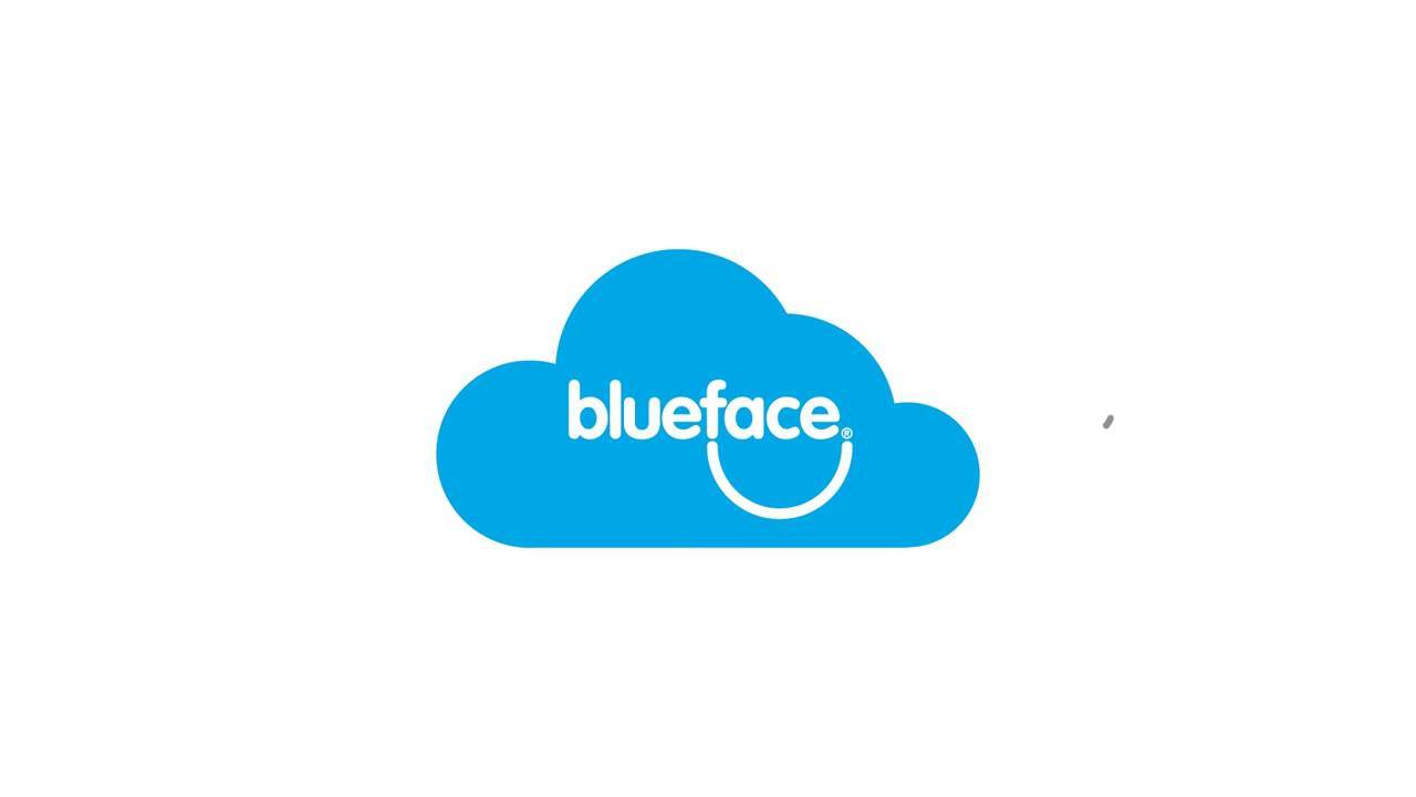 Blue Face Logo - LogoDix