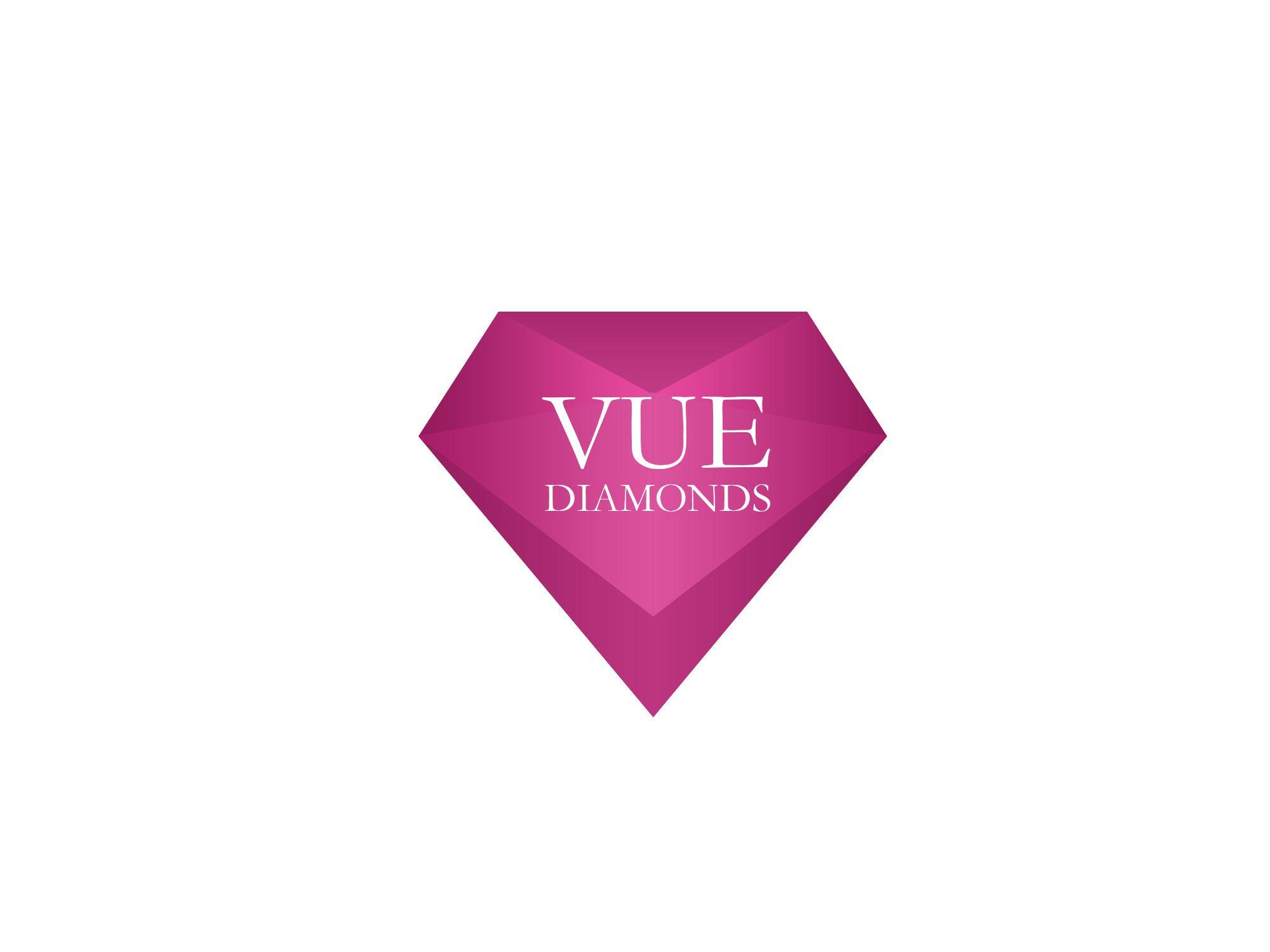 Purple Diamonds Logo - VUE Diamond Logo | Logos | Pinterest | Diamond logo and Logos