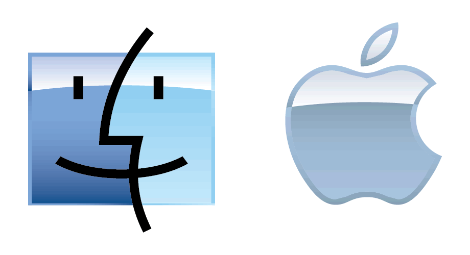 Blue Face Logo - Face Logo Macintosh Logos - Motion Design