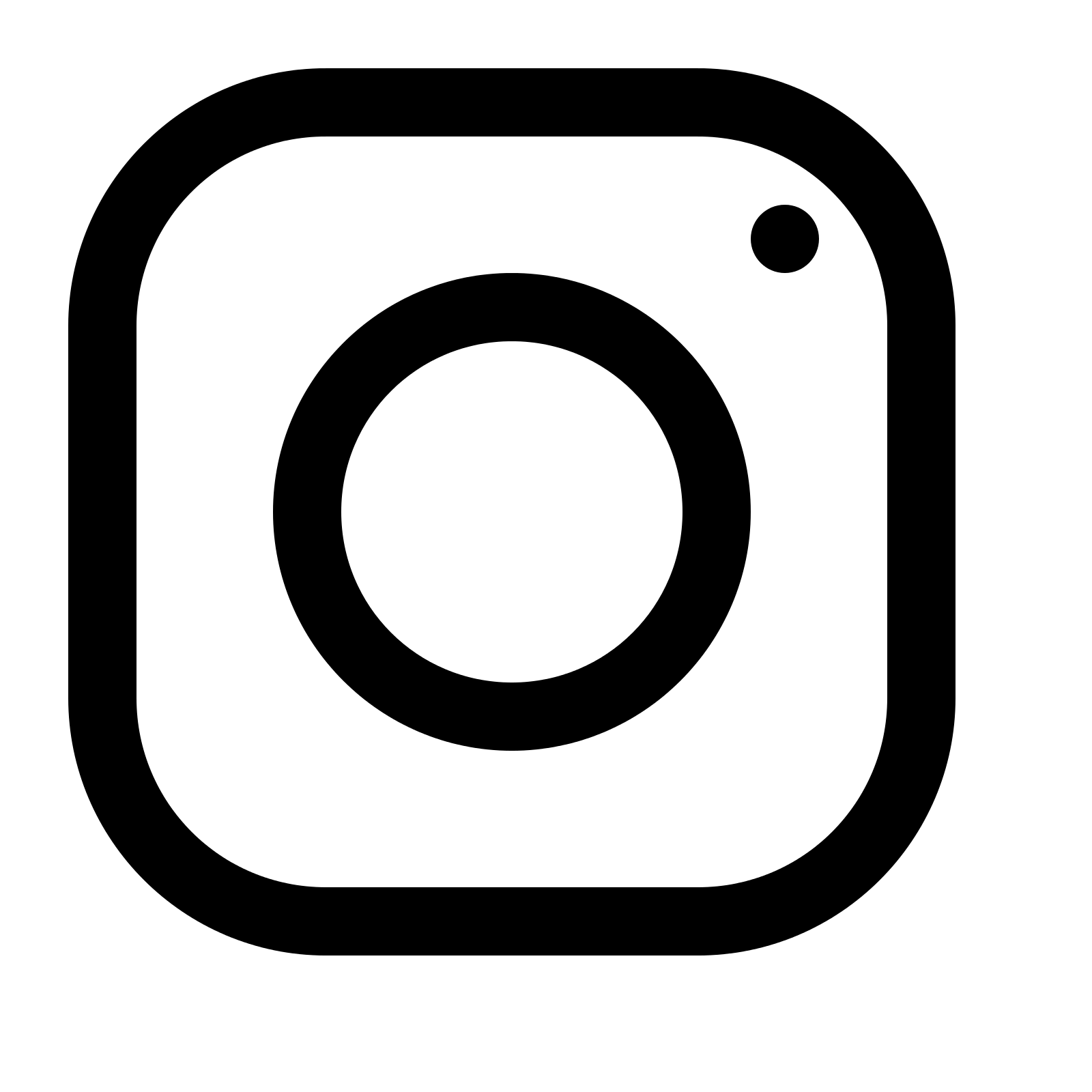 Cute Black and White Instagram Logo - White instagram logo png- pictures and cliparts, download free.