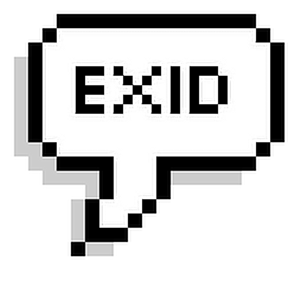 EXID Kpop Logo - exid leggo kpop pixelspeechbubble pixel speechbubble...