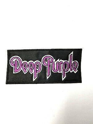 Deep Purple Logo - DEEP PURPLE LOGO Embroidered Patch - $6.66